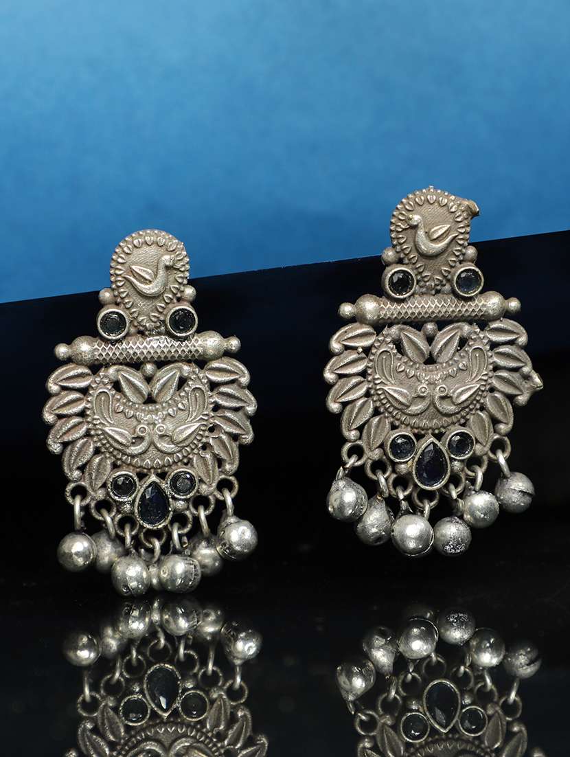 Silver Brass Studs Earring