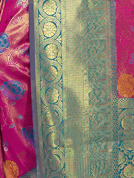 Women's Banarasi Saree With Blouse