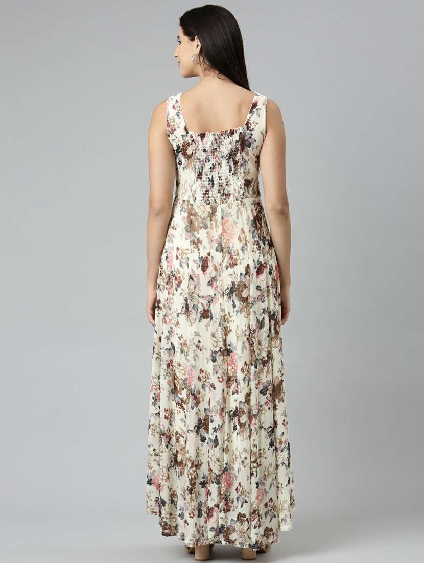 Women's Fit & Flare Floral Dress