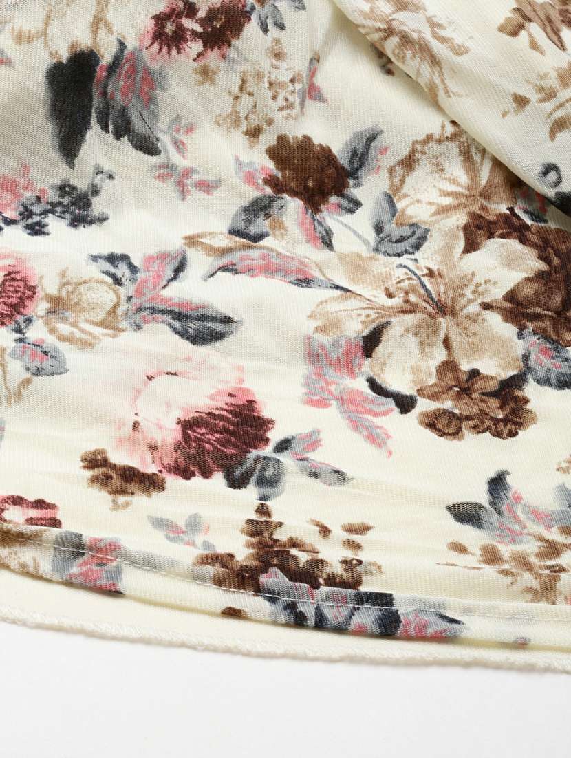 Women's Fit & Flare Floral Dress
