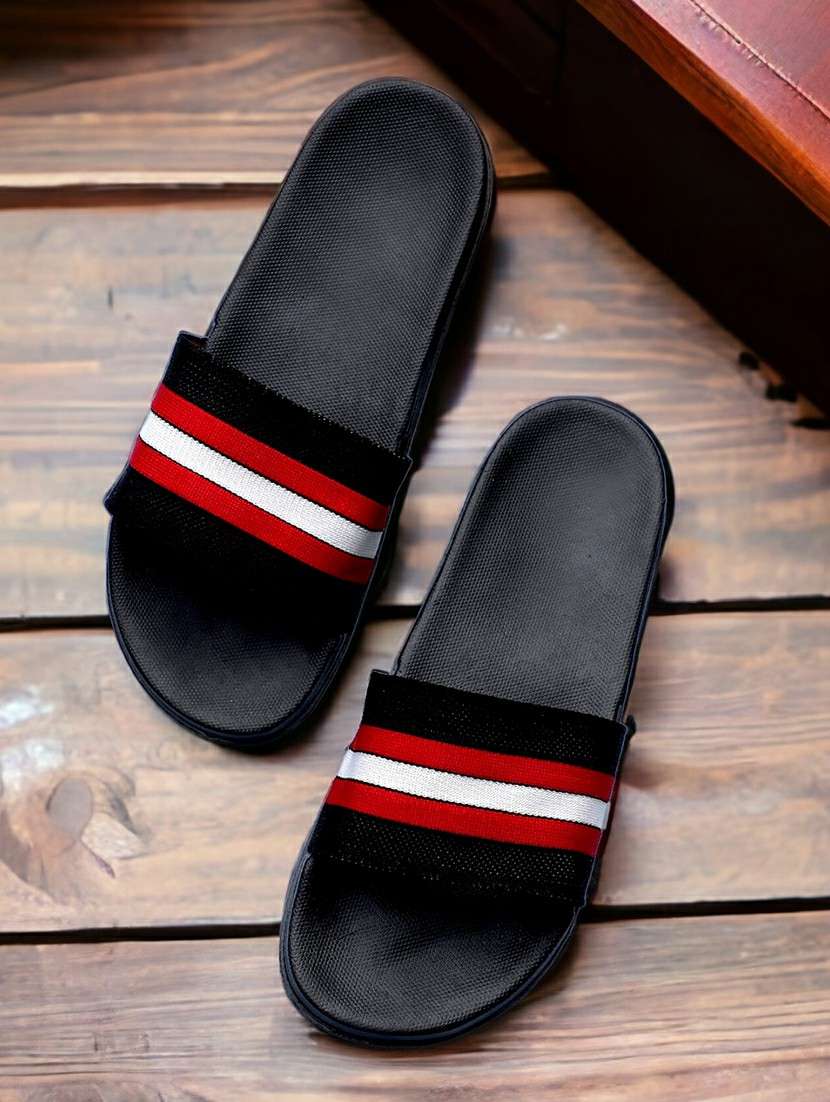 Black Eva Slip On Flip Flops