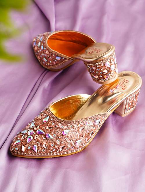 Copper Slip On Sandal