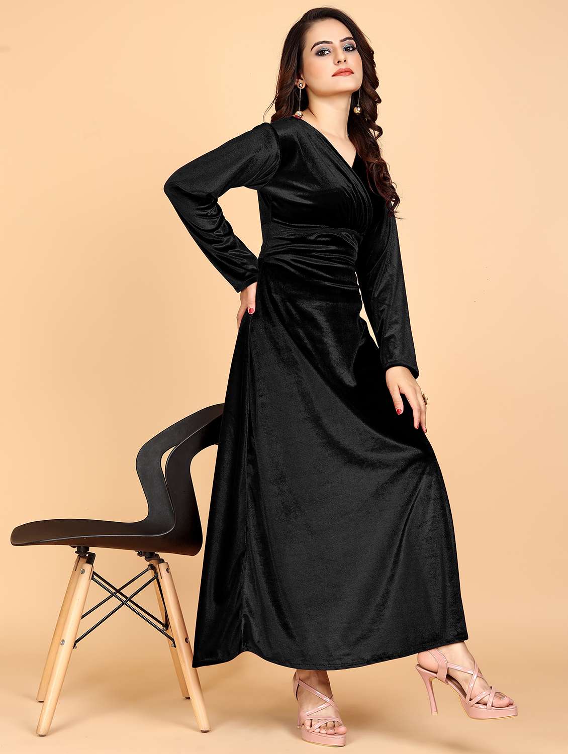 long dress gold and black & Sleeve Metallic Maxi Size:Girl*3-4T pattern_Lace Long Pale Blue Prom