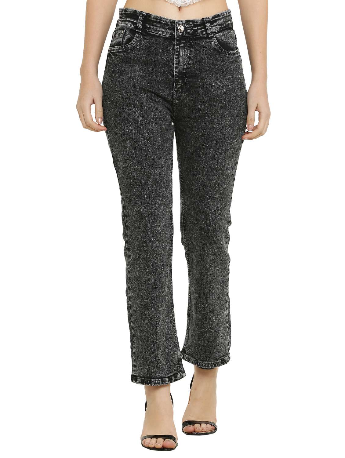 Buy online Women's Plain Bootcut Jeans from Jeans & jeggings for Women