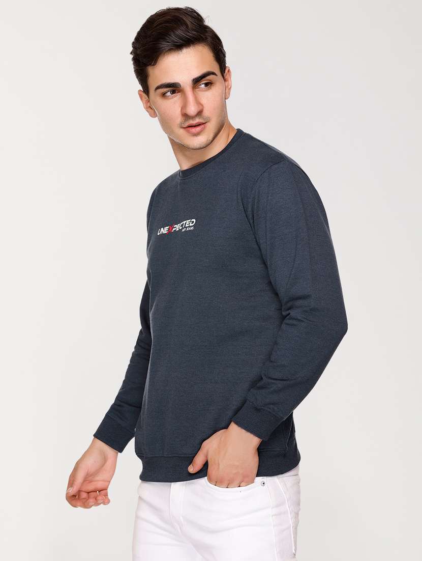 Mens Chest Print Sweatshirt