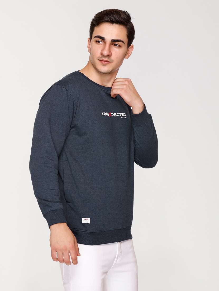 Mens Chest Print Sweatshirt