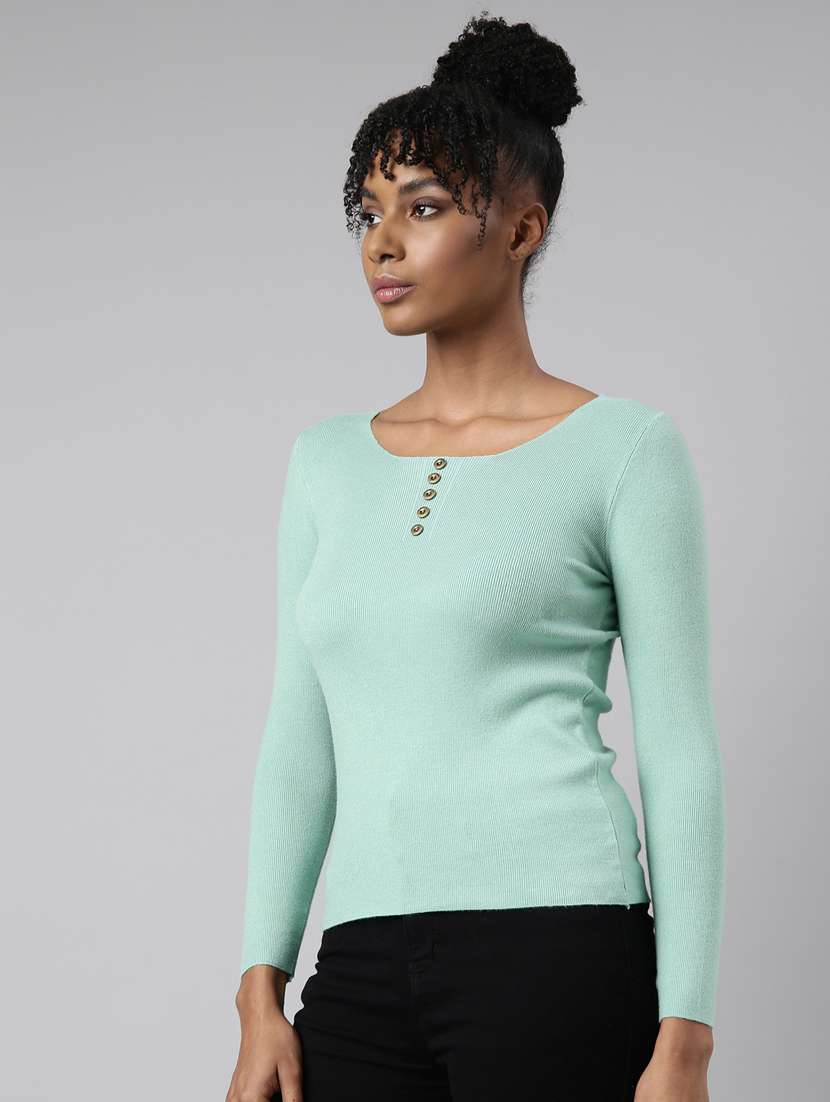 Women's Solid Color Regular Top