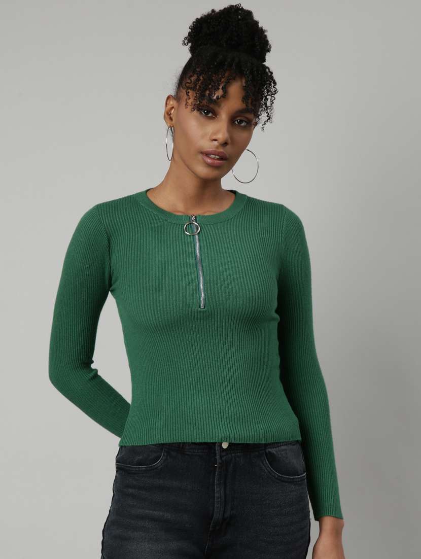 Women's Solid Color Regular Top