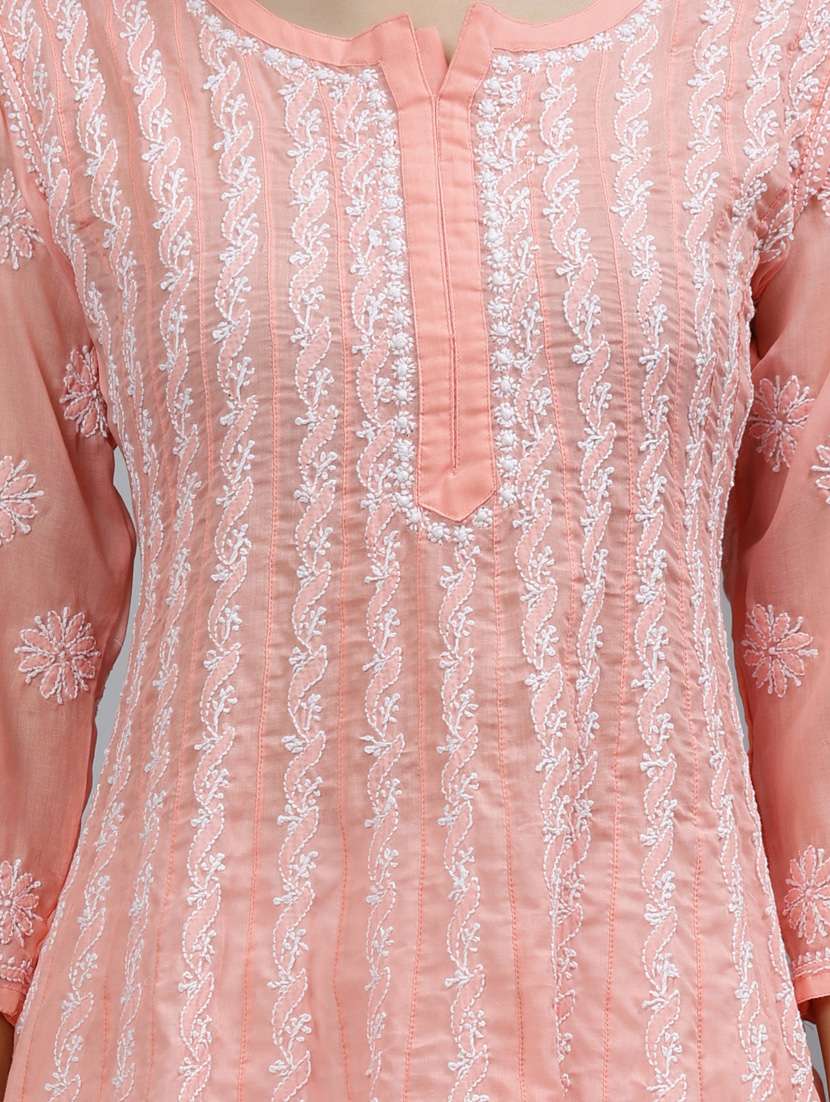 Women Three Quarter Sleeve Anarkali Kurta