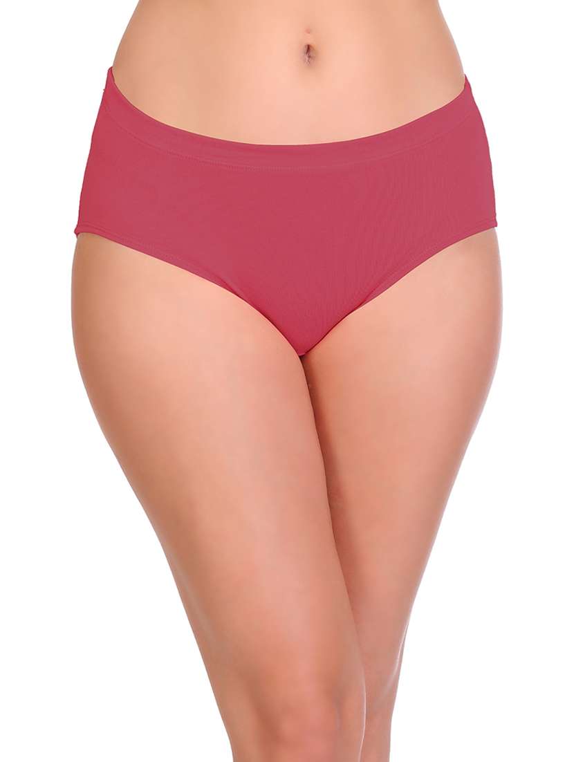 Pack Of 3 Solid Hipster Panties