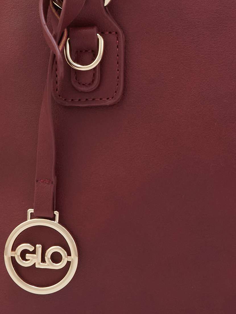 Women Maroon Leatherette (Pu) Handbag