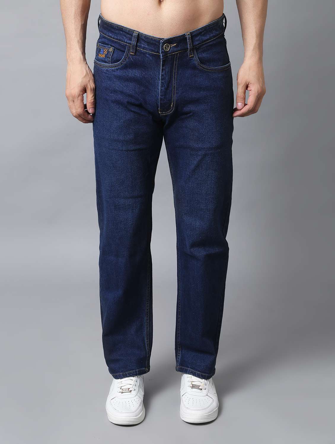 Blue Cotton Jeans