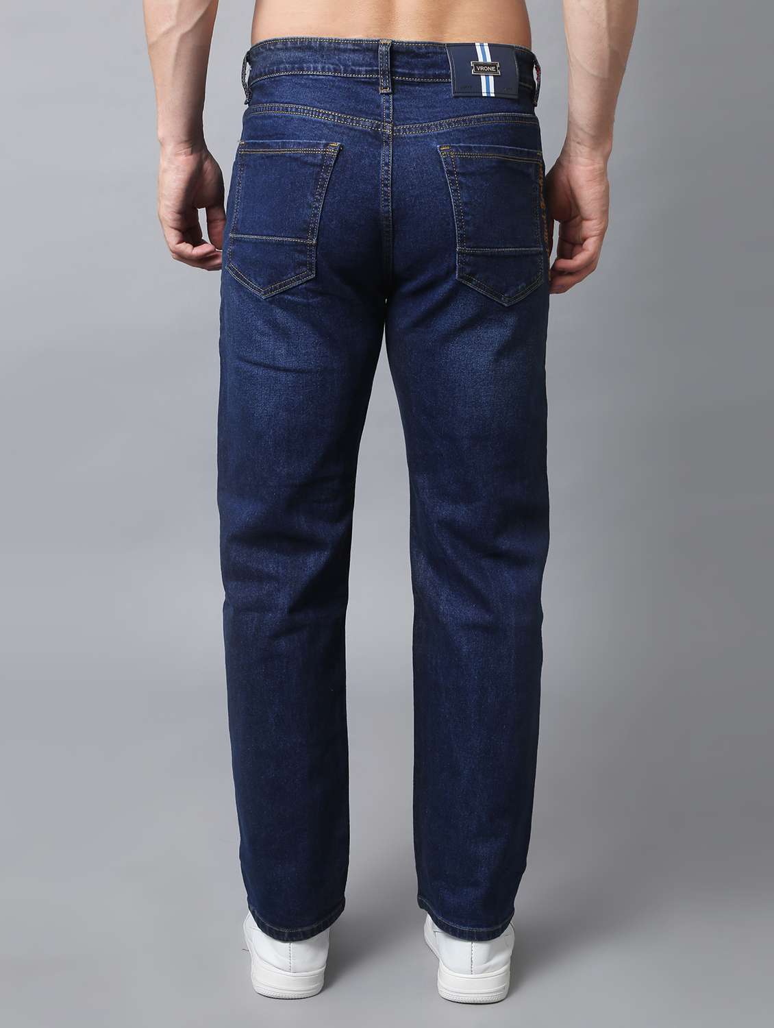 Blue Cotton Jeans