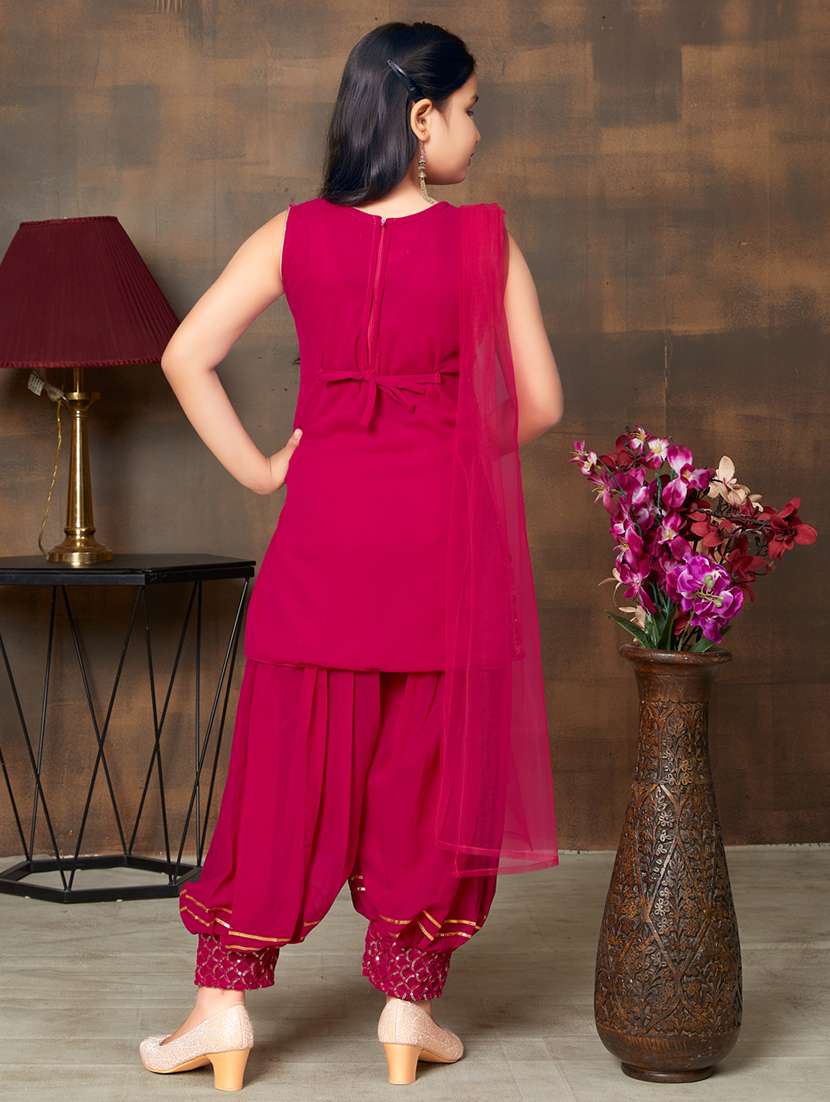 Girls Top And Bottom Ethnic Wear Sets