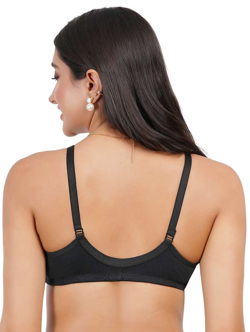 Women Solid Front Open Bra