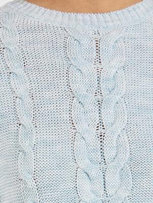 women light blue self-designed pullover - 21518889 - Standard Image - 3