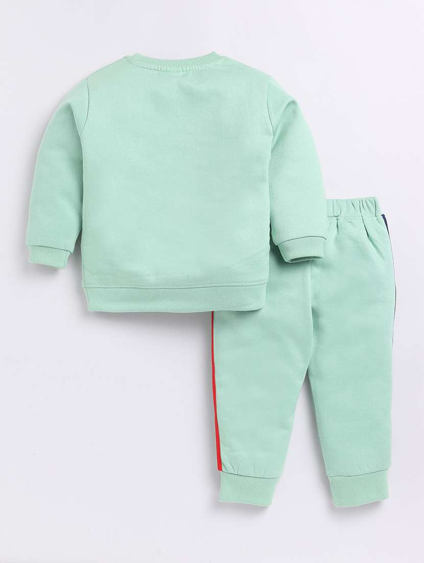 Boys Printed T Shirt & Jogger Set