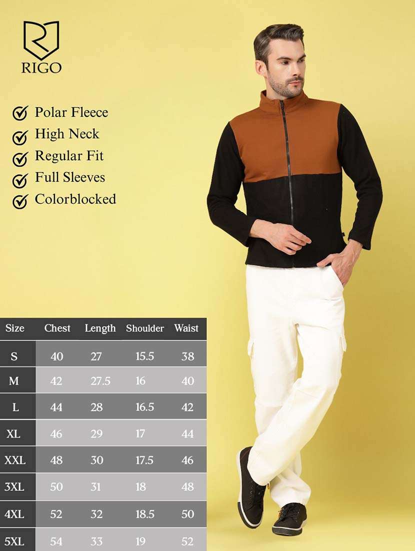 Men Long Sleeve Color Block Sweatshirt