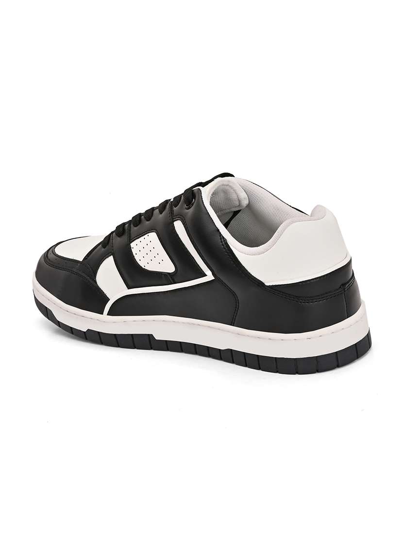 Men Color Block Lace Up Sneaker
