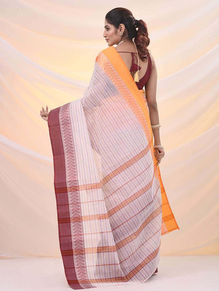 Women Self Design Tant Saree