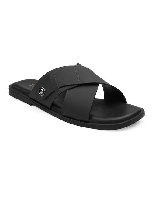 Men Solid Slip On Sandal