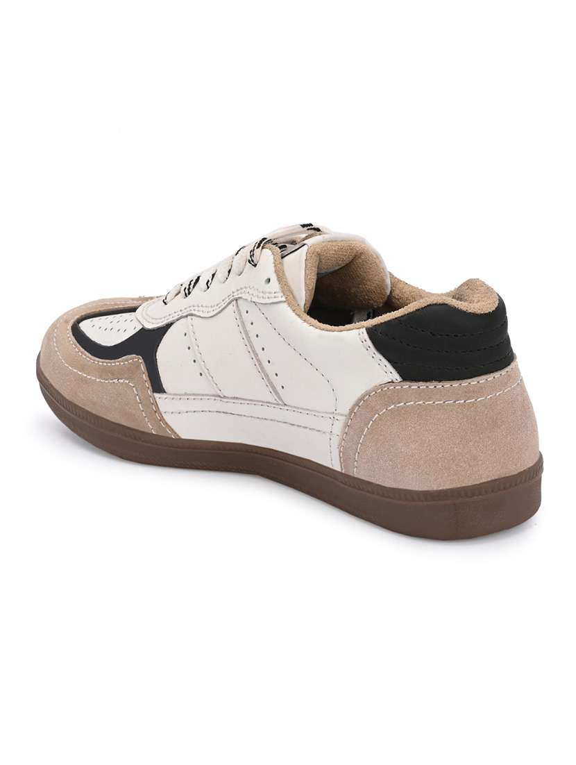 Men Off White Lace Up Sneaker - Image 5