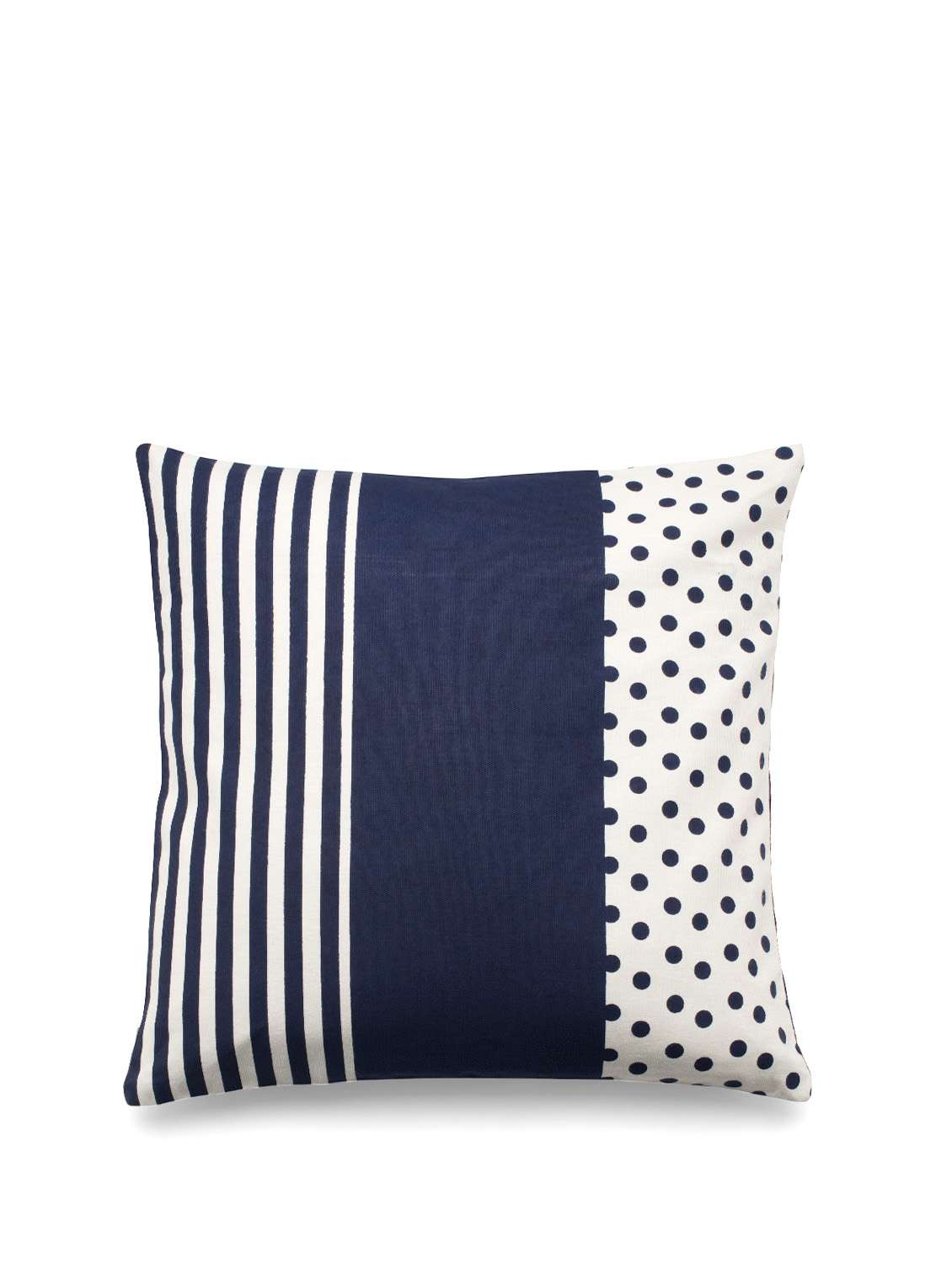 Buy online Navy Blue Square Printed Cushion Cover from Cushions