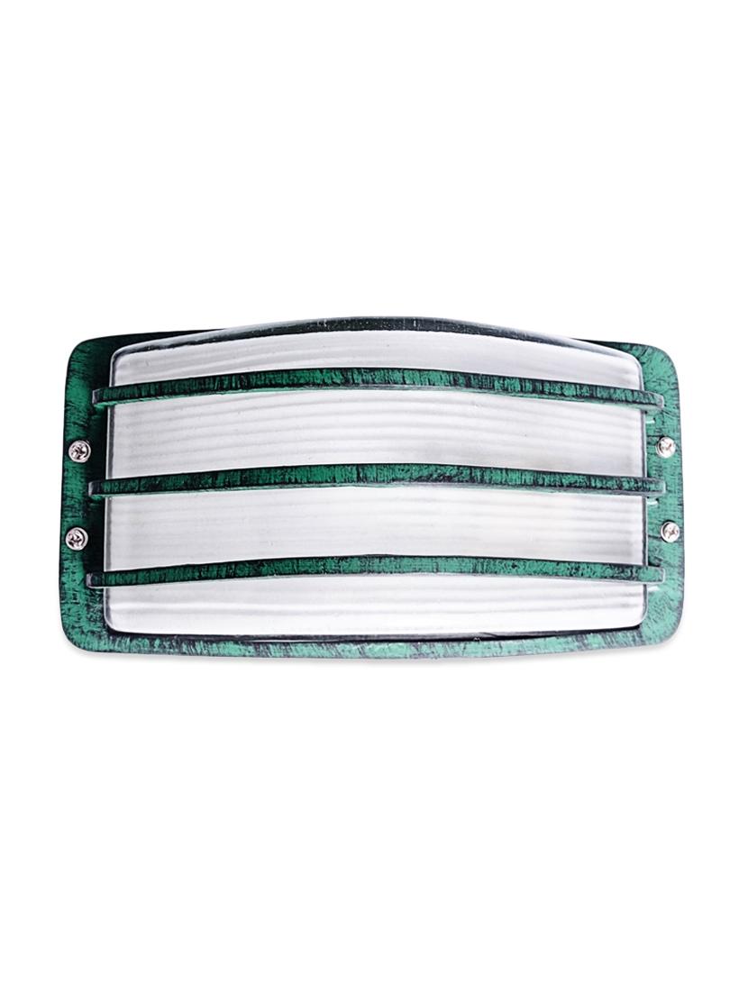 green striped bulkhead outdoor light